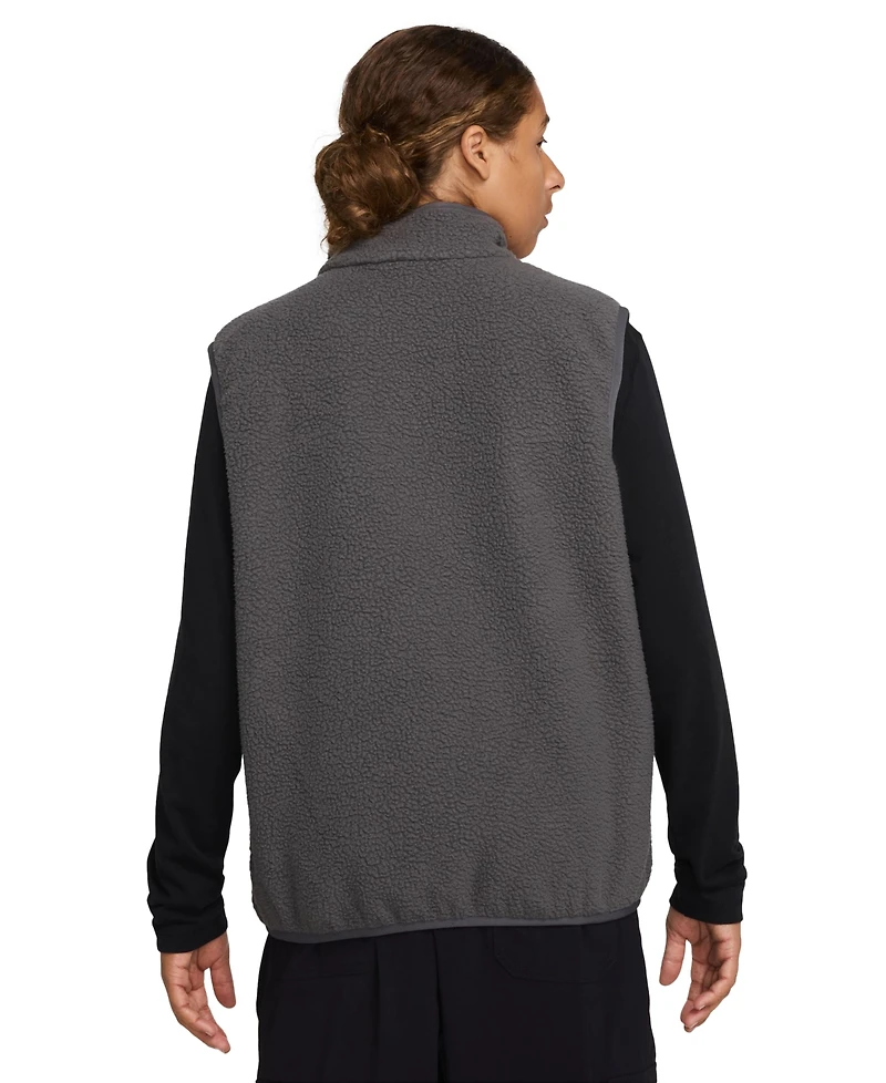 Nike Sportswear Club Men's Fleece Winterized Zip-Front Vest