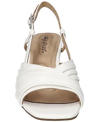 Easy Street Women's Lucie Square Toe Sandals