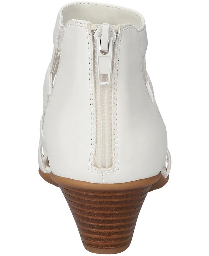 Easy Street Women's Marg Gladiator Block Heel Sandals