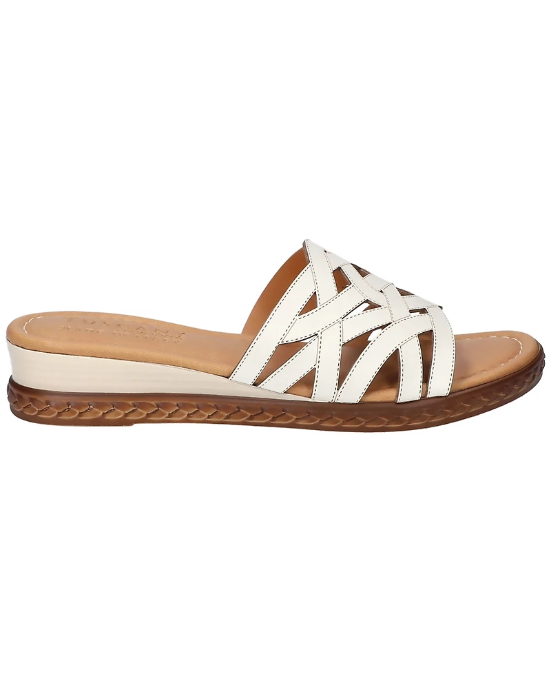 Easy Street Women's Edda Wedge Heel Sandals