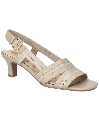 Easy Street Women's Meghan Slingback Heeled Sandals