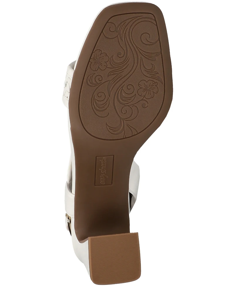 Easy Street Women's Rowan Square Toe Sandals