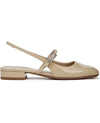 Franco Sarto Women's Destin Square Toe Mary Jane Slingback Flats
