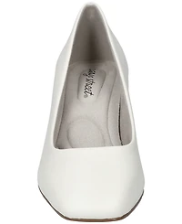 Easy Street Women's Poet Square Toe Pumps