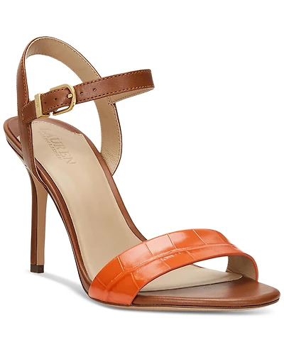 Lauren Ralph Women's Gwen Ankle-Strap Dress Sandals