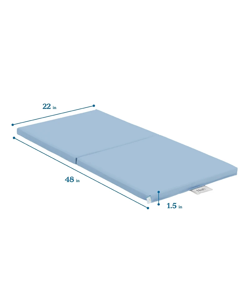 SoftZone ECR4Kids Folding Rainbow Rest Mats, Assorted, 5-Piece