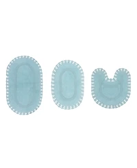 Home Weavers Hampton Crochet Reversible -Pc. Bath Rug Set