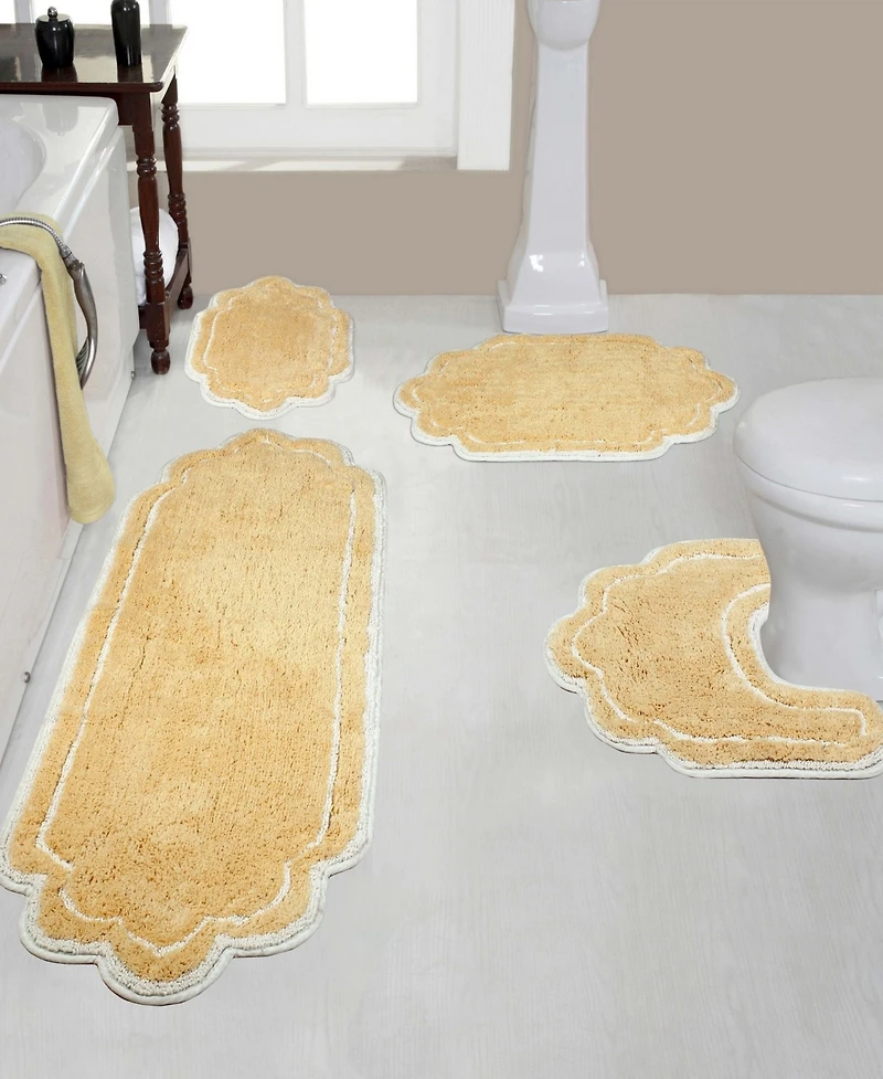 Home Weavers Allure Bathroom -Pc. Bath Rug Set