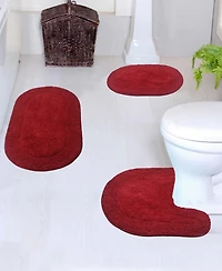 Home Weavers Double Ruffle -Pc. Bath Rug Set
