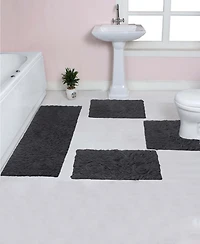 Home Weavers Modesto 4-Pc Bath Rug Set