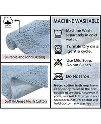 Home Weavers Double Ruffle -Pc. Bath Rug Set