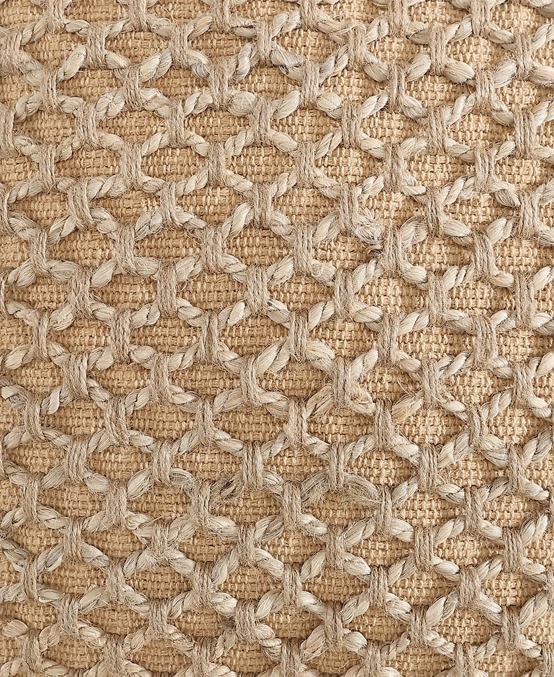 Boho Living Jada Jute Decorative Pillow, 12" x 20"