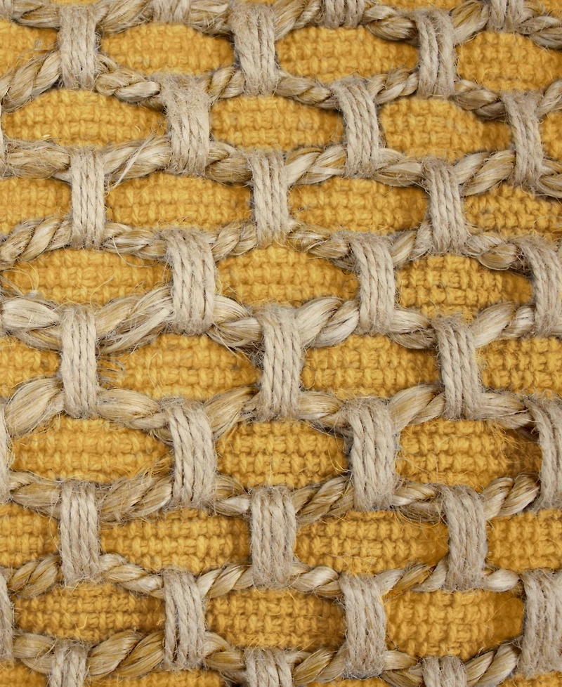 Boho Living Jada Jute Decorative Pillow, 20" x 20"