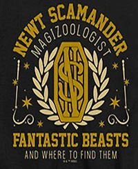 Harry Potter Big Boys Newt Scamander Graphic Tee