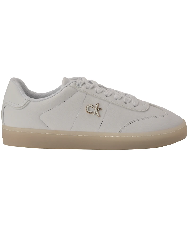 Calvin Klein Women's Nicala Logo Lace-Up Sneakers