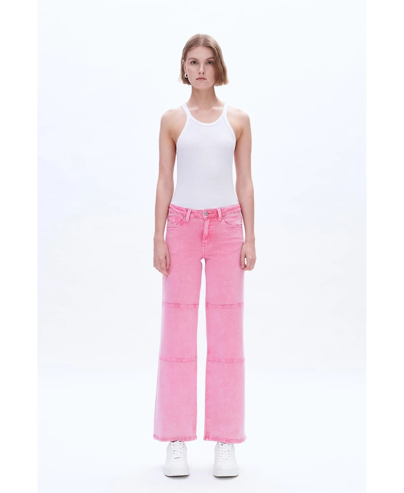Bayeas Plus High Rise Crop Skinny Jeans