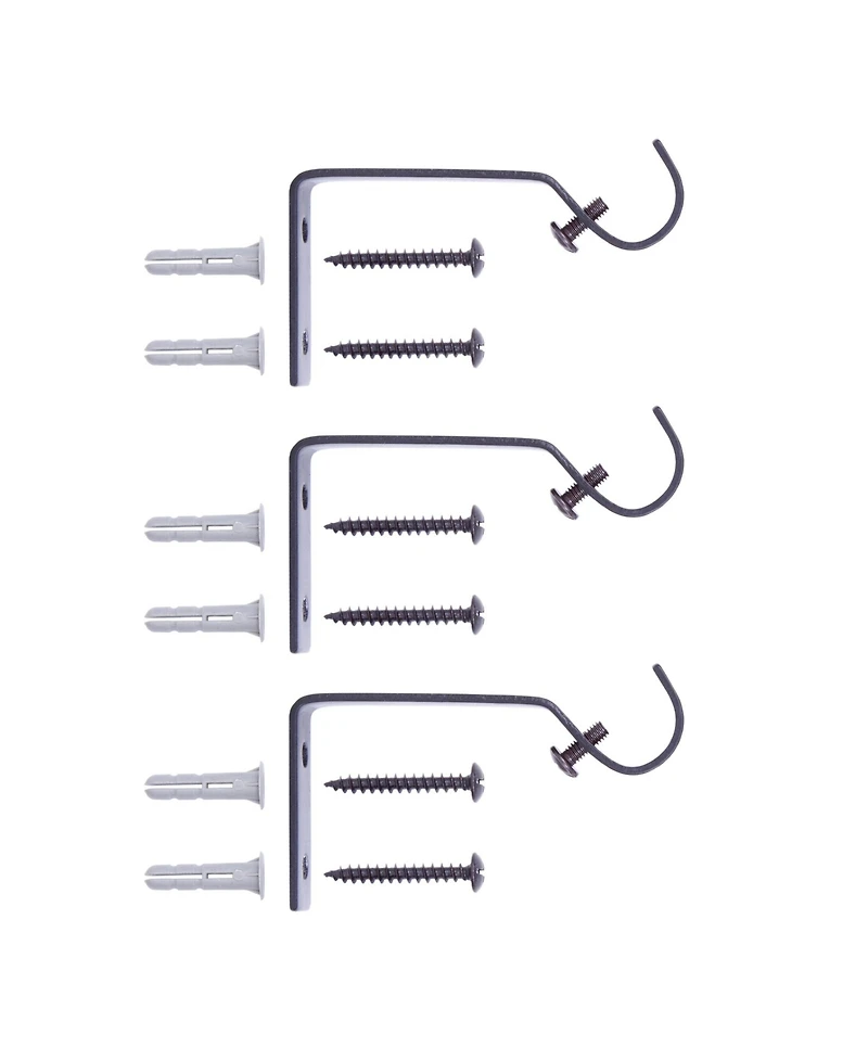 Kenney Jax Decorative 5/8" Curtain Rod for Stylish Window Treatments