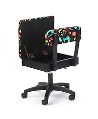 Hydraulic Sewing Chairs: Black Notions