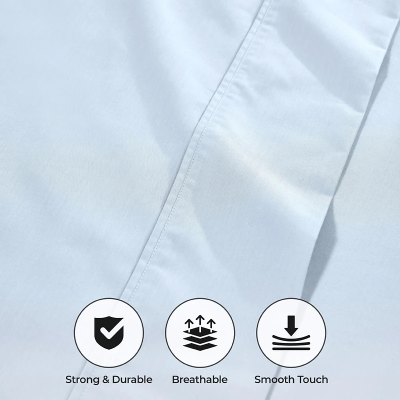 Superior 1000 Thread Count Cotton Blend Solid Deep Pocket Bed Sheet Set