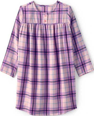 Lands' End Big Girls Flannel Nightgown