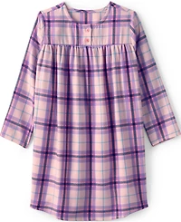 Lands' End Big Girls Flannel Nightgown
