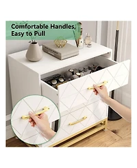 gaomon 3 Drawer Dresser, Wood Chest Drawers With Storage For Closet, Bedroom