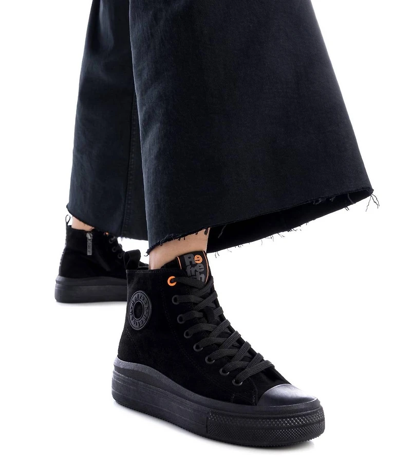 Women's Casual High Top Suede Sneakers By Xti