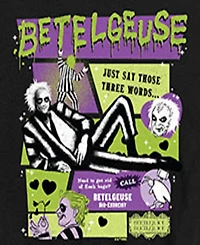 Beetlejuice Big Boys Betelgeuse Graphic Tee