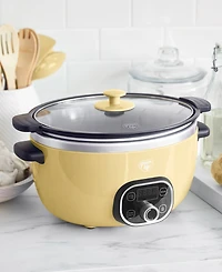 GreenLife Ceramic Nonstick Healthy Cook Duo Slow Cooker