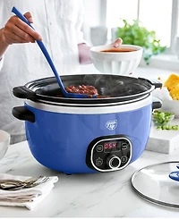 GreenLife Ceramic Nonstick Healthy Cook Duo Slow Cooker