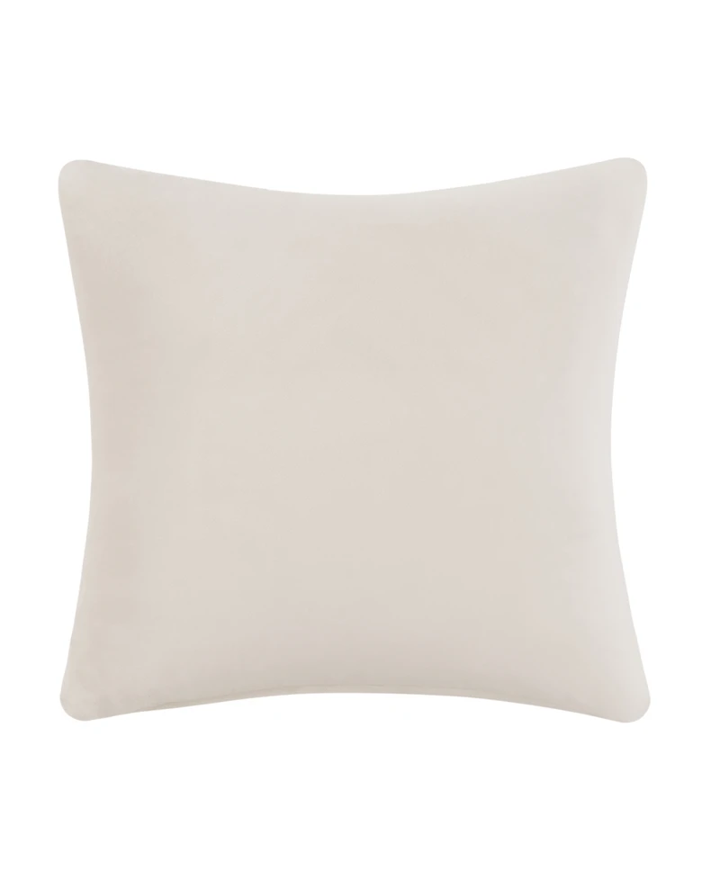 Rose Tree Audrey Pleated Velvet Decorative Pillow, 20" x 20"