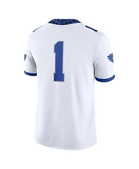 Nike Men's 1 White Kentucky Wildcats Game Jersey