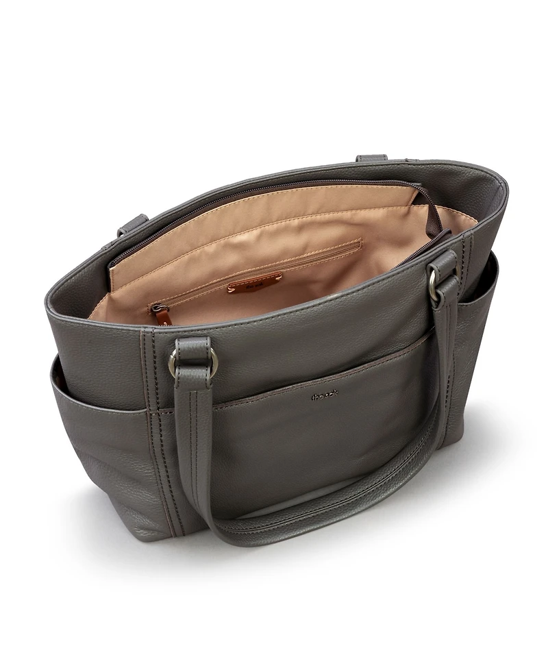 The Sak Ashby Medium Leather Satchel Bag