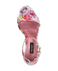 Nine West Women's Pruce High Block Heel Dress Sandals