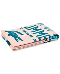 Lacoste Home Palm Tree Cotton Beach Towel, 36" x 72"