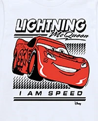Cars Big Boys Short Sleeve Lightning McQueen Graphic Tee