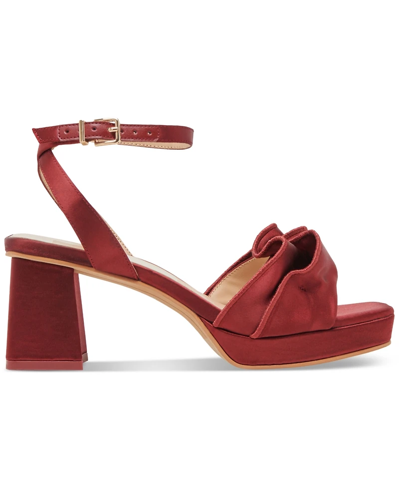 Dolce Vita Women's Cheer Ruffled Platform Dress Sandals