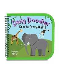 The Pencil Grip Daily Doodler Activity Book-Wild Animals Cover