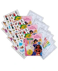 Crayola Princess Color Sticker Activity Set, Pack of 3