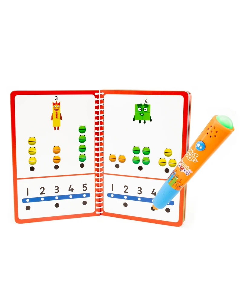 Educational Insights Hot Dots 1-10 Numberblocks Activity Book Interactive Pen