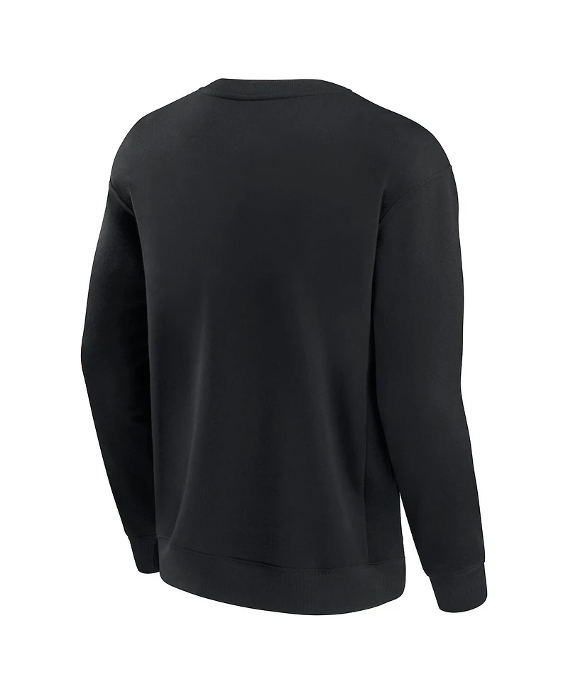 Fanatics Men's and Women's Black Miami Dolphins Elements Unlimited Fleece Pullover Sweatshirt