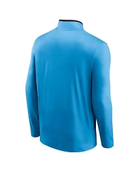 Fanatics Men's Blue Charlotte Fc Lineup Quarter-Zip Jacket