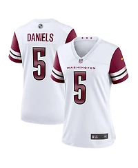 Nike Women's Jayden Daniels White Washington Commanders Game Jersey