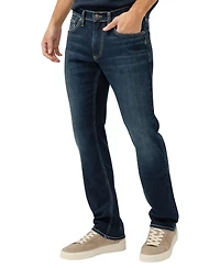 Silver Jeans Co. Men's Allan Slim Fit Straight Leg Jeans
