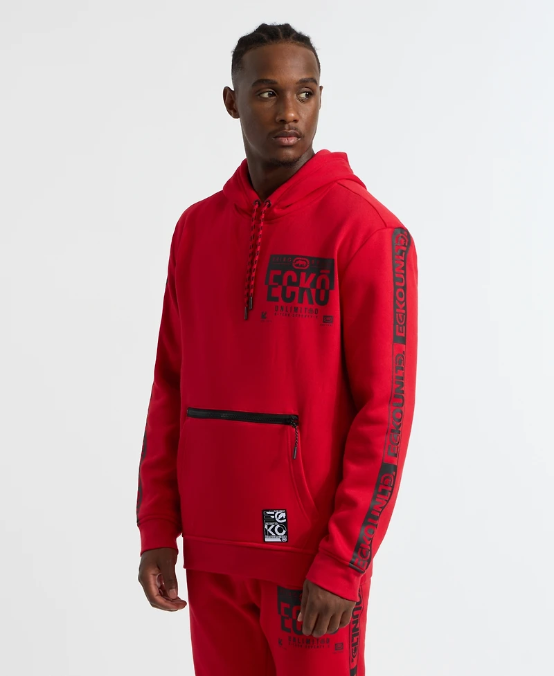 Ecko Unltd Men's Truss Zip Hoodie