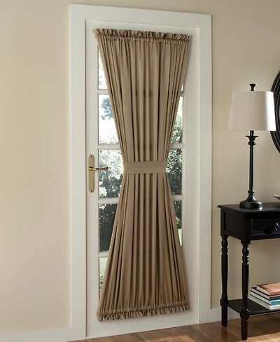 Grant Room Darkening Rod Pocket Door Curtain Panel