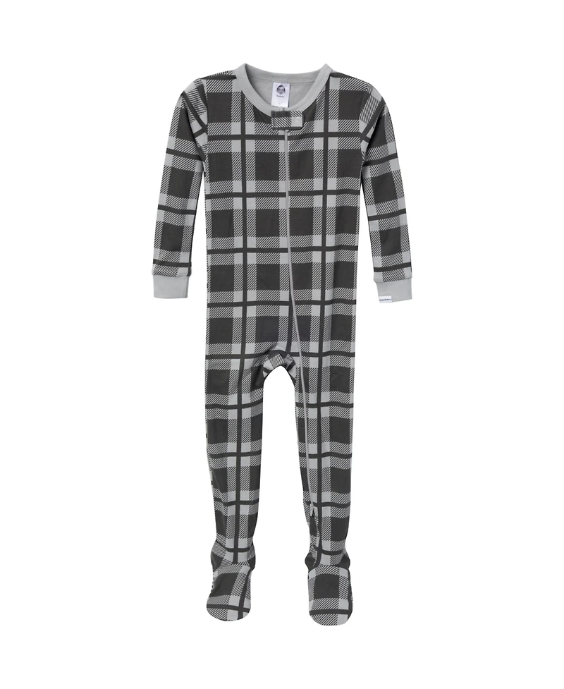 Gerber Toddler Boys Snug Fit Footed Pajamas, 2-Pack, Moose