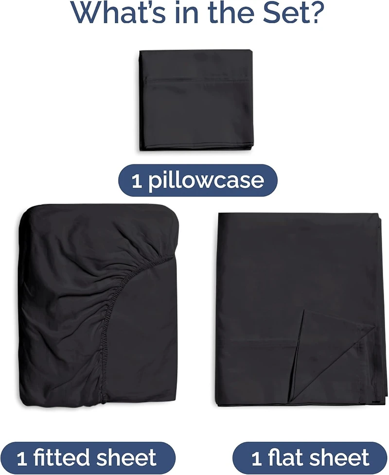 Rayon from Bamboo 4 Piece Deep Pocket Cooling Sheet Set