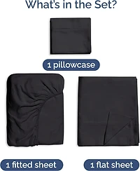Rayon from Bamboo 4 Piece Deep Pocket Cooling Sheet Set