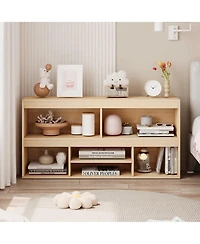 gaomon 6 Cubes Kids Bookshelf Wooden Storage Cabinet Playhouse Shelves Cabinet